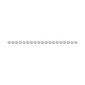 Браслет из золочёного серебра SOKOLOV 93050147 с фианитом 93050147 фото