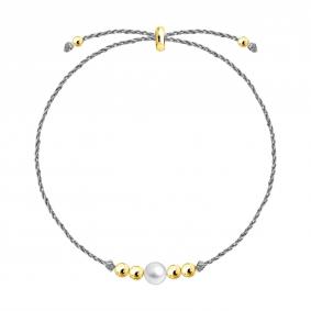 Текстильный шнурок SOKOLOV с жемчугом 93050243 93050243 фото