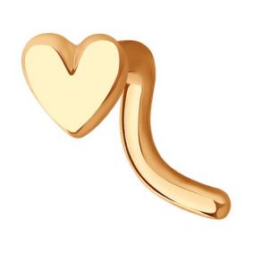 Пирсинг в нос из золочёного серебра SOKOLOV 93060008 93060008 фото