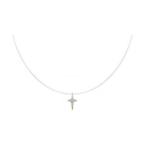 Колье на леске SOKOLOV с фианитом 93070085 93070085 фото