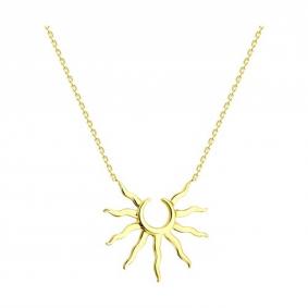 Колье из лимонного серебра SOKOLOV 93070148 93070148 фото