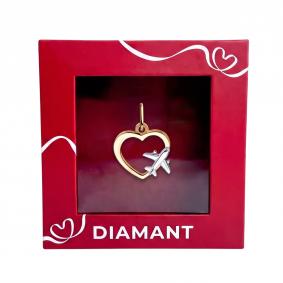Подвеска из золочёного серебра Diamant 93130022772 93130022772 фото