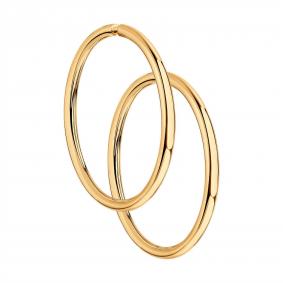 Серьги из золочёного серебра SOKOLOV 93140065 93140065 фото