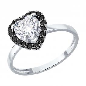 Серебряное кольцо Diamant 94-110-00122-1 с фианитом 94-110-00122-1 фото