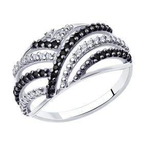 Серебряное кольцо Diamant 94-110-00785-1 с фианитом 94-110-00785-1 фото