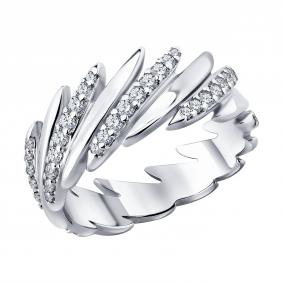 Серебряное кольцо Diamant 94-110-00818-1 с фианитом 94-110-00818-1 фото