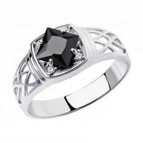 Серебряное кольцо Diamant 94-110-00923-1 с фианитом 94-110-00923-1 фото