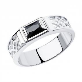 Серебряное кольцо Diamant 94-110-00943-1 с фианитом 94-110-00943-1 фото