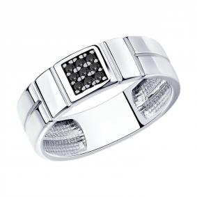 Серебряное кольцо Diamant 94-110-01182-1 с фианитом 94-110-01182-1 фото