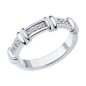 Серебряное кольцо Diamant 94-110-01547-2 с фианитом 94-110-01547-2 фото