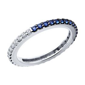 Серебряное кольцо-трансформер Diamant с фианитом 94-110-01776-1 94-110-01776-1 фото