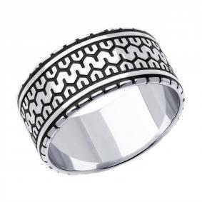 Серебряное кольцо Diamant 94-110-01984-1 с эмалью 94-110-01984-1 фото