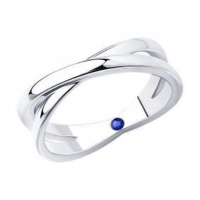 Серебряное кольцо Diamant 94-110-02031-1 с фианитом 94-110-02031-1 фото