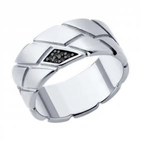 Серебряное кольцо Diamant 94-110-02157-1 с фианитом 94-110-02157-1 фото