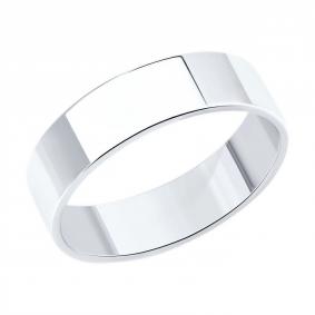 Серебряное обручальное кольцо 5 мм Diamant 94-111-01980-1 94-111-01980-1 фото