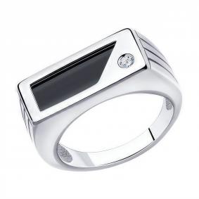 Серебряное кольцо Diamant 94-112-00562-1 с фианитом 94-112-00562-1 фото