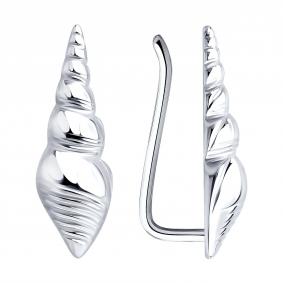 Серебряные серьги Diamant 94-120-00016-1 94-120-00016-1 фото