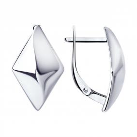 Серебряные серьги Diamant 94-120-00610-1 94-120-00610-1 фото