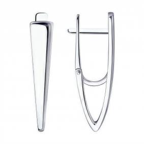 Серебряные серьги Diamant 94-120-00611-1 94-120-00611-1 фото