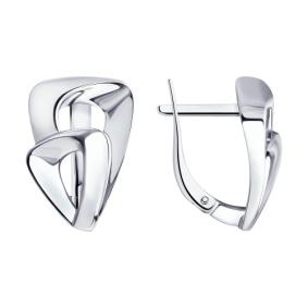 Серебряные серьги Diamant 94-120-00641-1 94-120-00641-1 фото