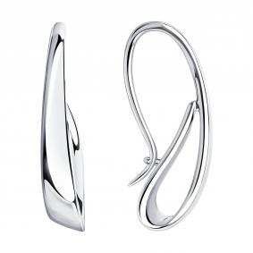 Серебряные серьги Diamant 94-120-00860-1 94-120-00860-1 фото