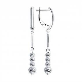 Серебряные серьги Diamant 94-121-01609-1 94-121-01609-1 фото