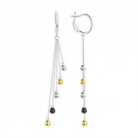 Серебряные серьги Diamant 94-121-01803-1 94-121-01803-1 фото