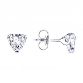 Серебряные серьги Diamant 94-122-01646-1 с фианитом 94-122-01646-1 фото