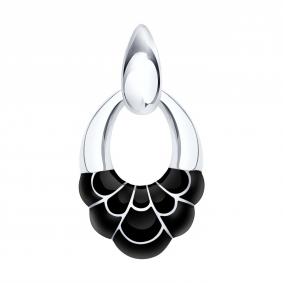 Серебряная подвеска Diamant 94-130-00031-2 с эмалью 94-130-00031-2 фото