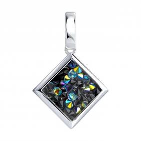 Серебряная подвеска Diamant с кристальной тканью 94-130-00098-2 94-130-00098-2 фото