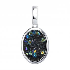 Серебряная подвеска Diamant 94-130-00105-2 с ювелирным кристаллом 94-130-00105-2 фото