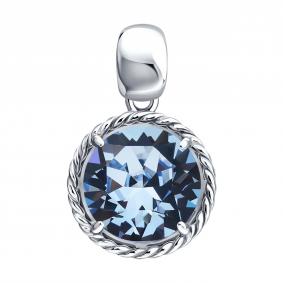 Серебряная подвеска Diamant 94-130-00399-1 с ювелирным кристаллом 94-130-00399-1 фото