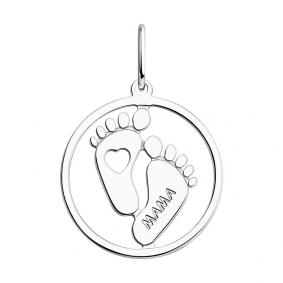 Серебряная подвеска Diamant 94-130-01408-1 94-130-01408-1 фото