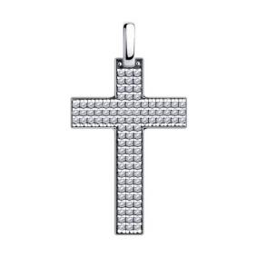 Серебряная подвеска Diamant 94-130-01488-1 с фианитом 94-130-01488-1 фото