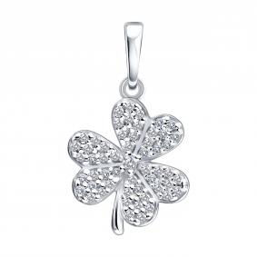 Серебряная подвеска Diamant 94-130-02451-1 с фианитом 94-130-02451-1 фото