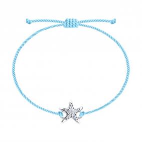 Серебряный браслет Diamant 94-150-00009-1 с фианитом 94-150-00009-1 фото