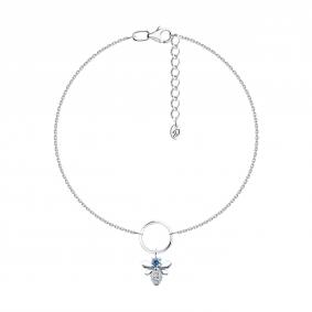 Серебряный браслет Diamant 94-150-00095-1 с фианитом 94-150-00095-1 фото