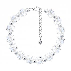 Серебряный браслет Diamant со стеклом 94-150-00307-1 94-150-00307-1 фото