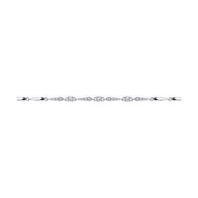 Серебряный браслет Diamant 94-150-00875-1 с фианитом 94-150-00875-1 фото