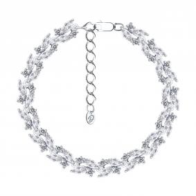 Серебряный браслет Diamant 94-150-02173-5 с фианитом 94-150-02173-5 фото