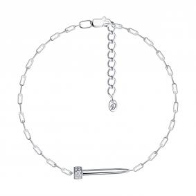 Серебряный браслет Diamant 94-150-02415-1 с фианитом 94-150-02415-1 фото