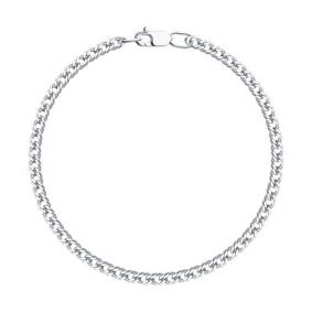 Серебряный браслет плетение Двойной Ромб Diamant 94-150-04060-1 94-150-04060-1 фото