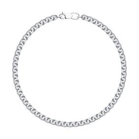 Серебряный браслет плетение Бисмарк Diamant 94-150-14050-1 94-150-14050-1 фото