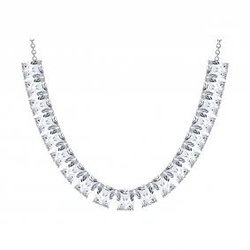 94-170-00082-1: Колье из серебра с фианитами 94-170-00082-1 фото