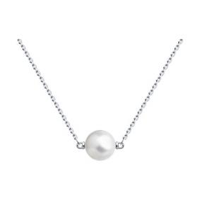 Серебряное колье Diamant 94-170-01092-1 с жемчугом Swarovski 94-170-01092-1 фото