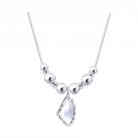 Серебряное колье Diamant 94-170-02401-1 с ювелирным кристаллом 94-170-02401-1 фото