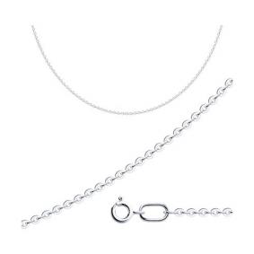 Серебряная цепь плетение Якорное Diamant 94-180-50040-1 94-180-50040-1 фото