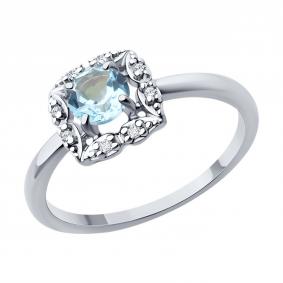 Серебряное кольцо Diamant 94-310-00180-1 94-310-00180-1 фото