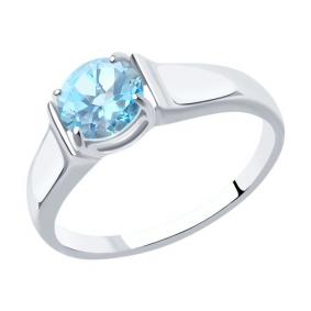 Серебряное кольцо Diamant 94-310-00628-1 с топазом 94-310-00628-1 фото