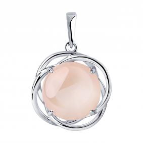 Серебряная подвеска Diamant 94-330-00959-1 с кварцем 94-330-00959-1 фото